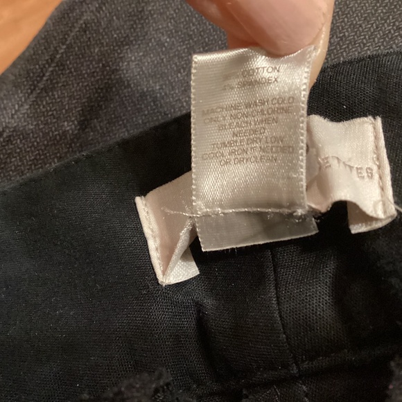 Ann Taylor LOFT Black Bootcut Pants Trousers Size 0P - Picture 7 of 7